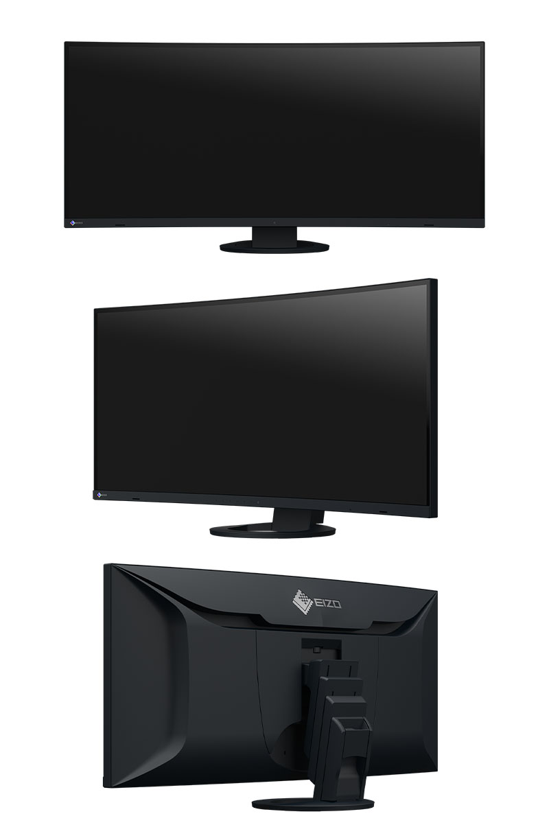 EIZO FlexScan EV3895 辦公室商務曲面螢幕黑色白色_32吋以上液晶螢幕_ 