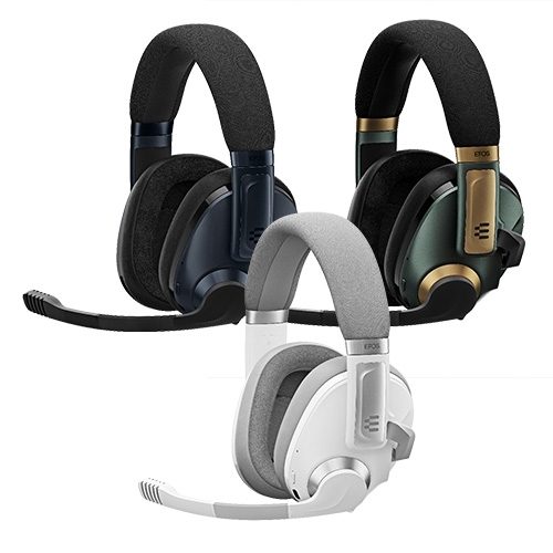 EPOS H3 PRO Hybrid 耳機麥克風藍色白色綠色_無線|耳罩式_☆耳機|耳機
