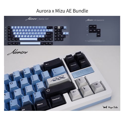 メール便不可】 完成品 Aurora x Mizu AE (Aluminum Edition) PC周辺