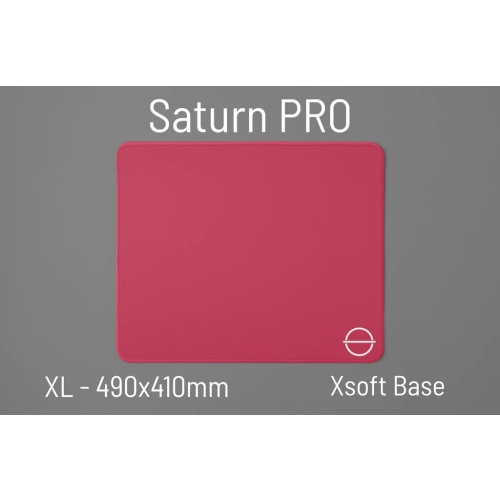 Lethal Gaming Gear Saturn PRO 滑鼠墊XL XLSQ 黑色紅色控制LGG_布質鼠