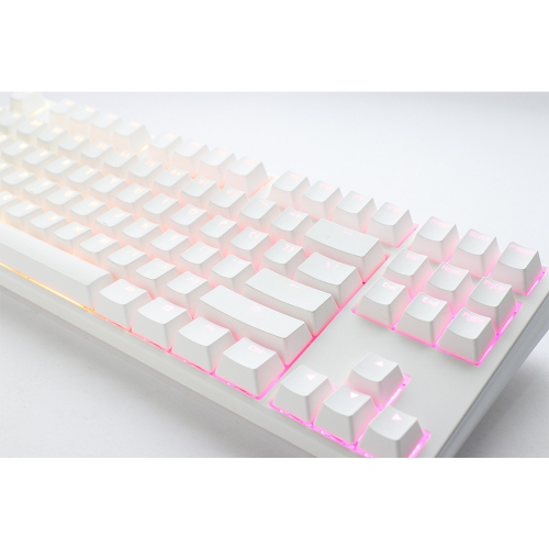 Ducky One 3 白色87鍵80% RGB 機械式鍵盤中文英文_有線_☆機械式鍵盤_