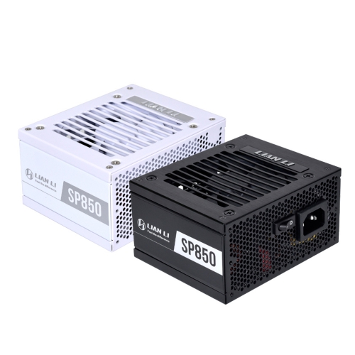 LIANLI 聯力SP850金牌全模組電源供應器黑色白色12VHPWR_全模組化_筆電
